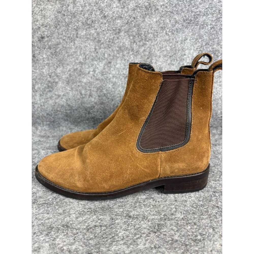 Thursday Boot Co. Chelsea Boots Women's 5.5 Brown Suede Slip no Western